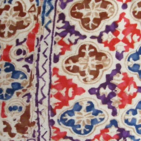 LRL Dress, XS, Skater, 3/4 sleeves, Cotton, String/Sash belt, casual - Picture 9 of 12